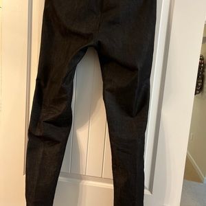 Loft size 10 jeans ankle length black jeans.